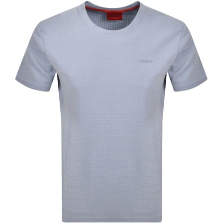 HUGO Austin T Shirt Blue | Mainline Menswear Canada